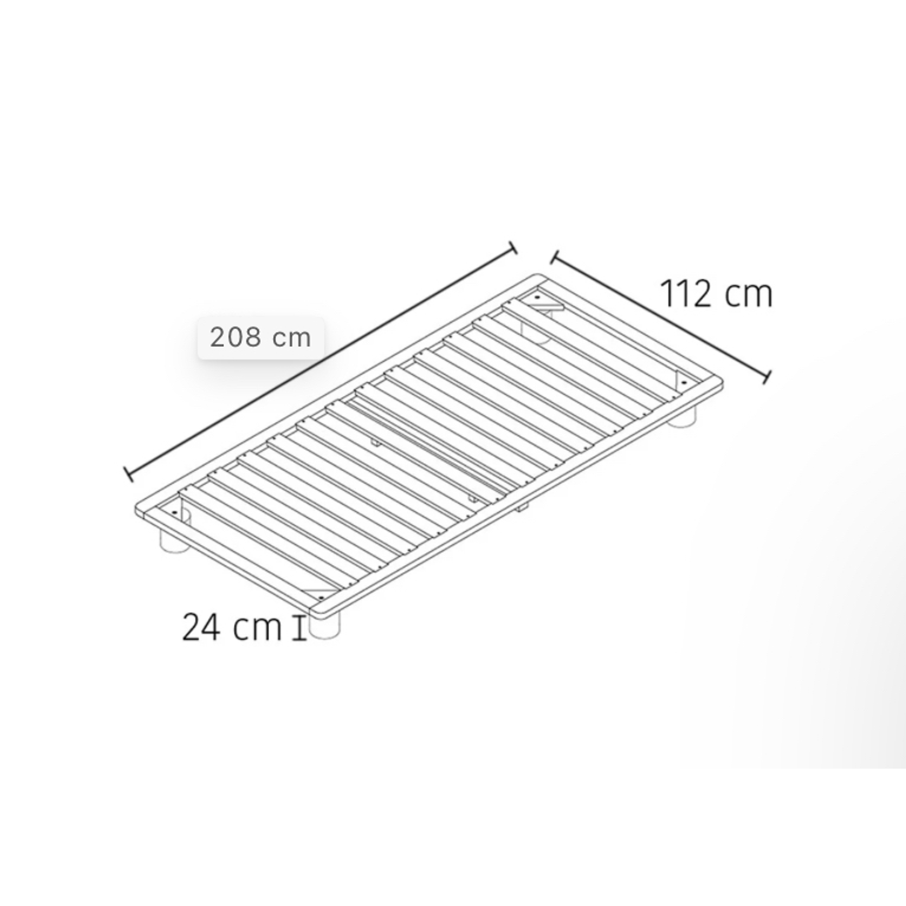 Cama Caprice madera maciza / 1.5 plazas  3