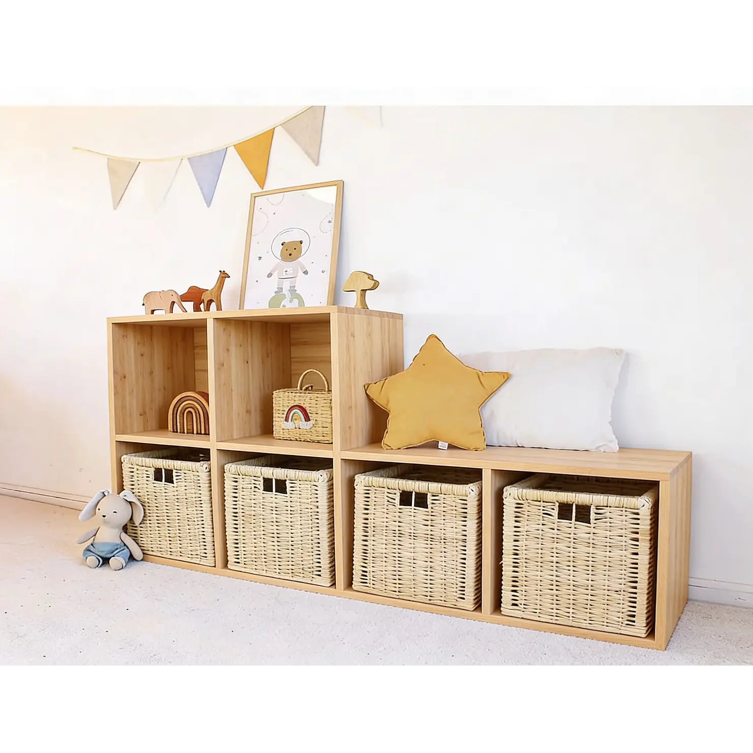 Mueble organizador asimétrico  1