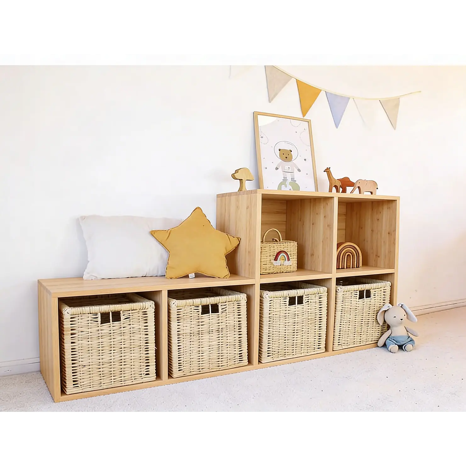 Mueble organizador asimétrico  2