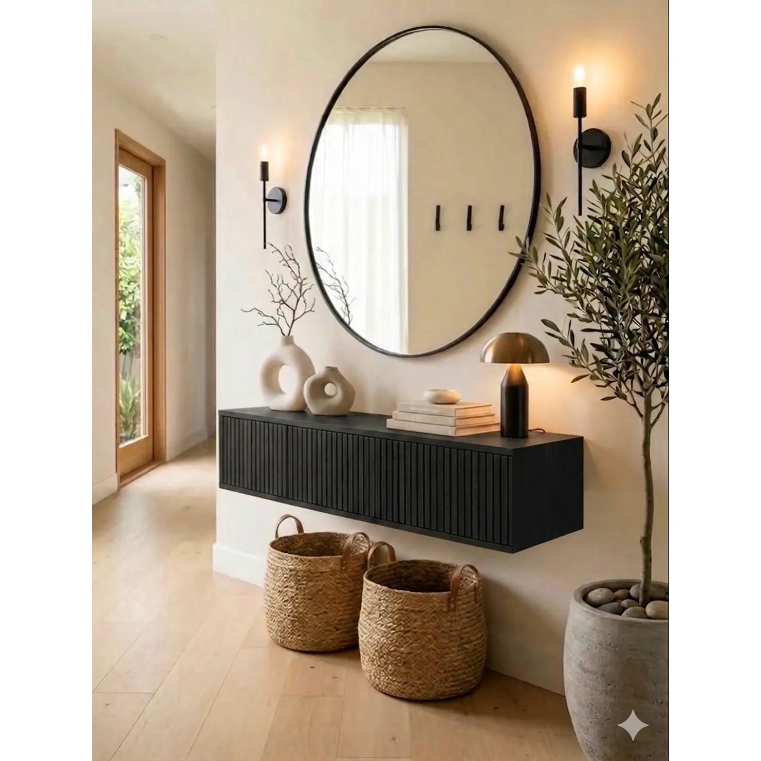 Mueble flotante de madera / Modelo Kansas  3