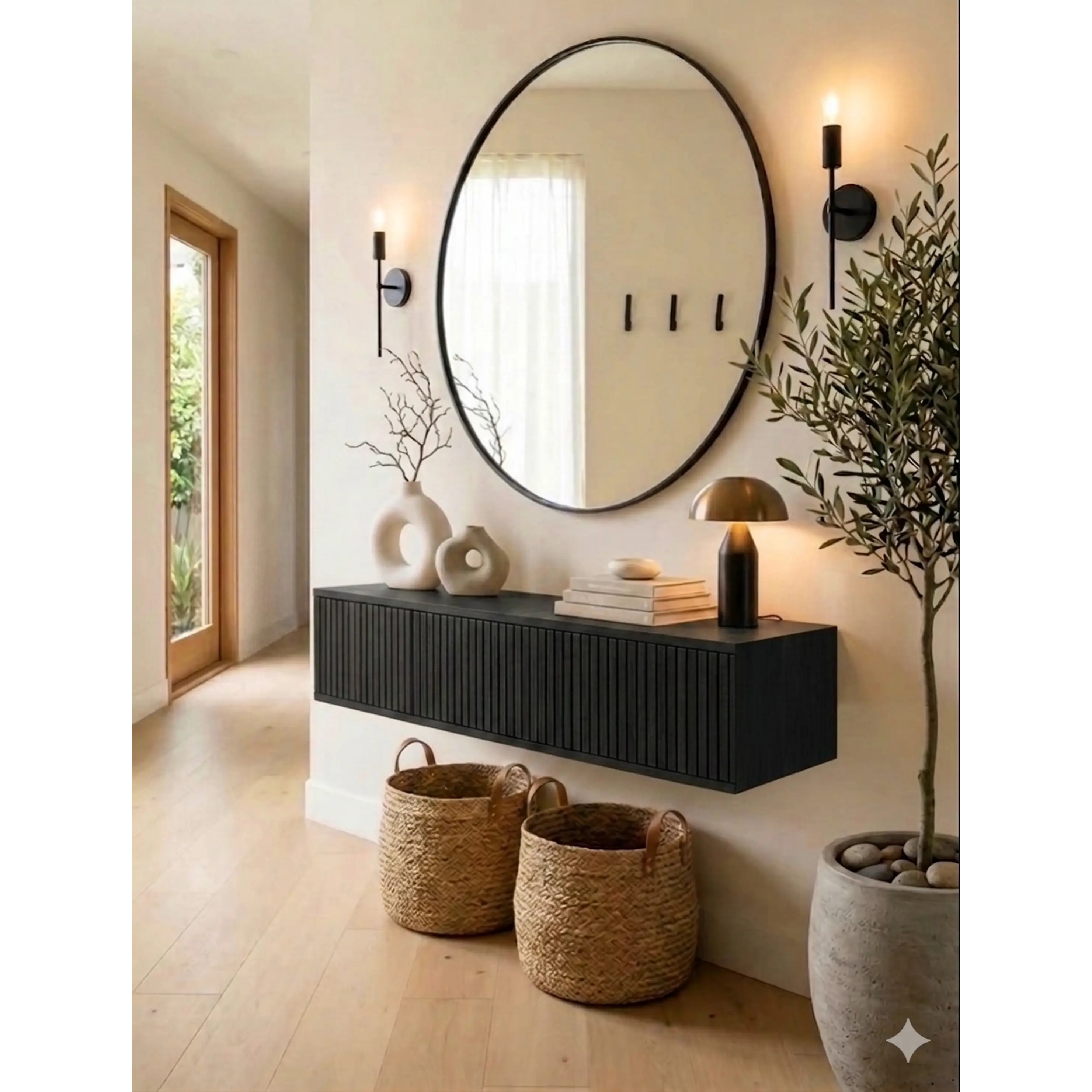 Mueble flotante de madera / Modelo Kansas  3