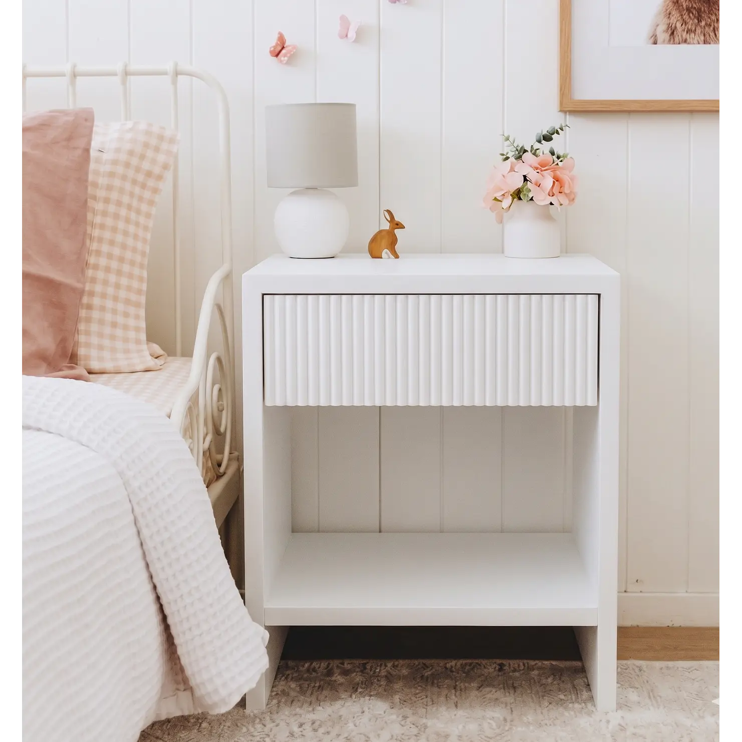 Velador Nook blanco 1