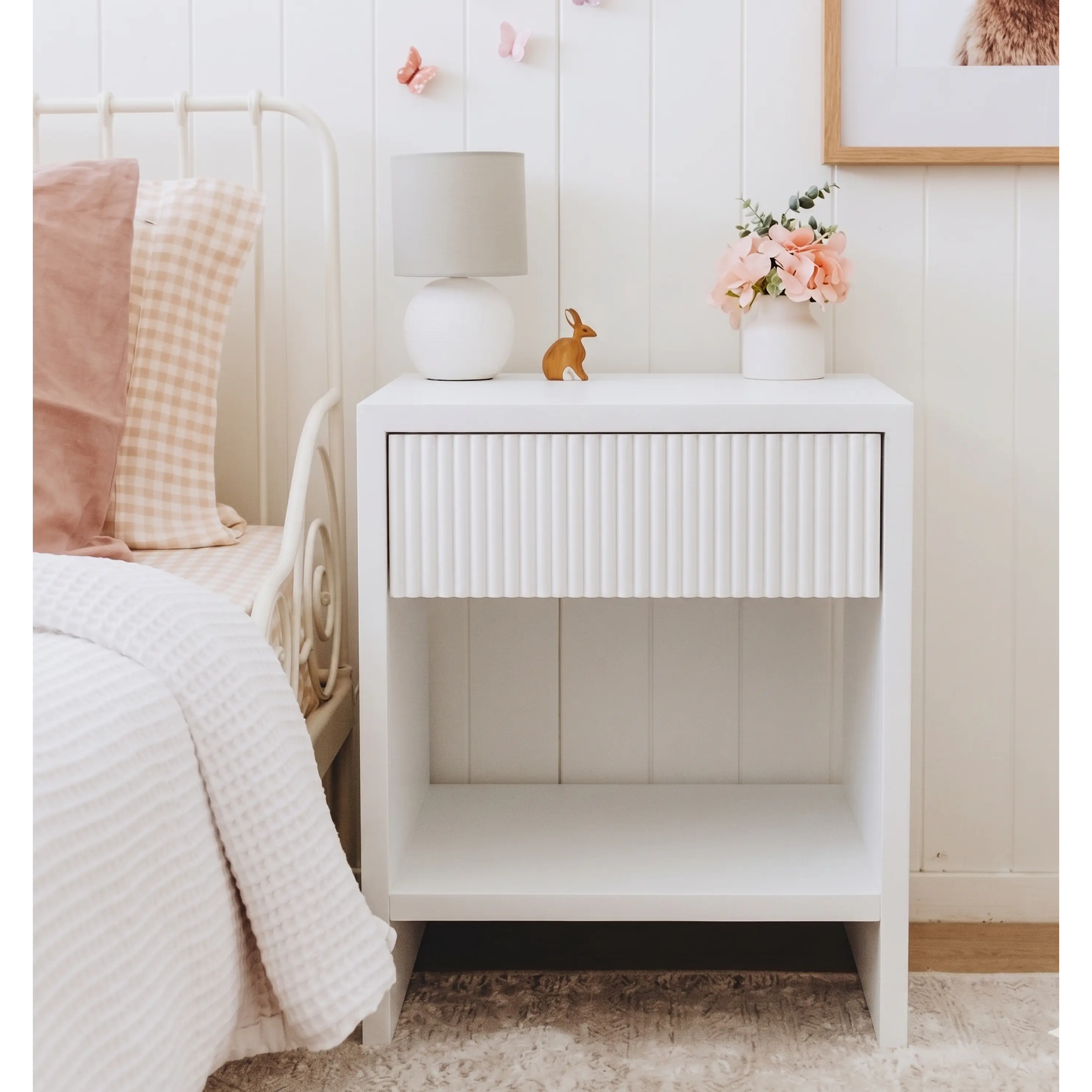Velador Nook blanco 1