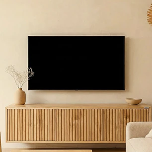 Rack flotante de madera / Modelo Venecia 