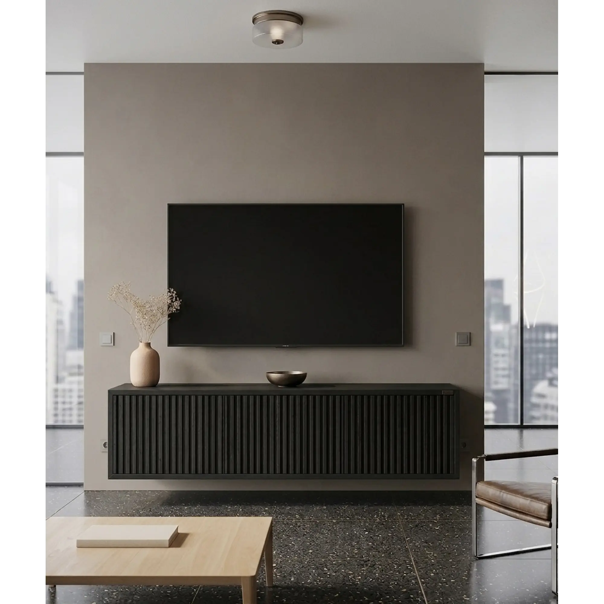 Mueble flotante de madera / Modelo Venecia  4