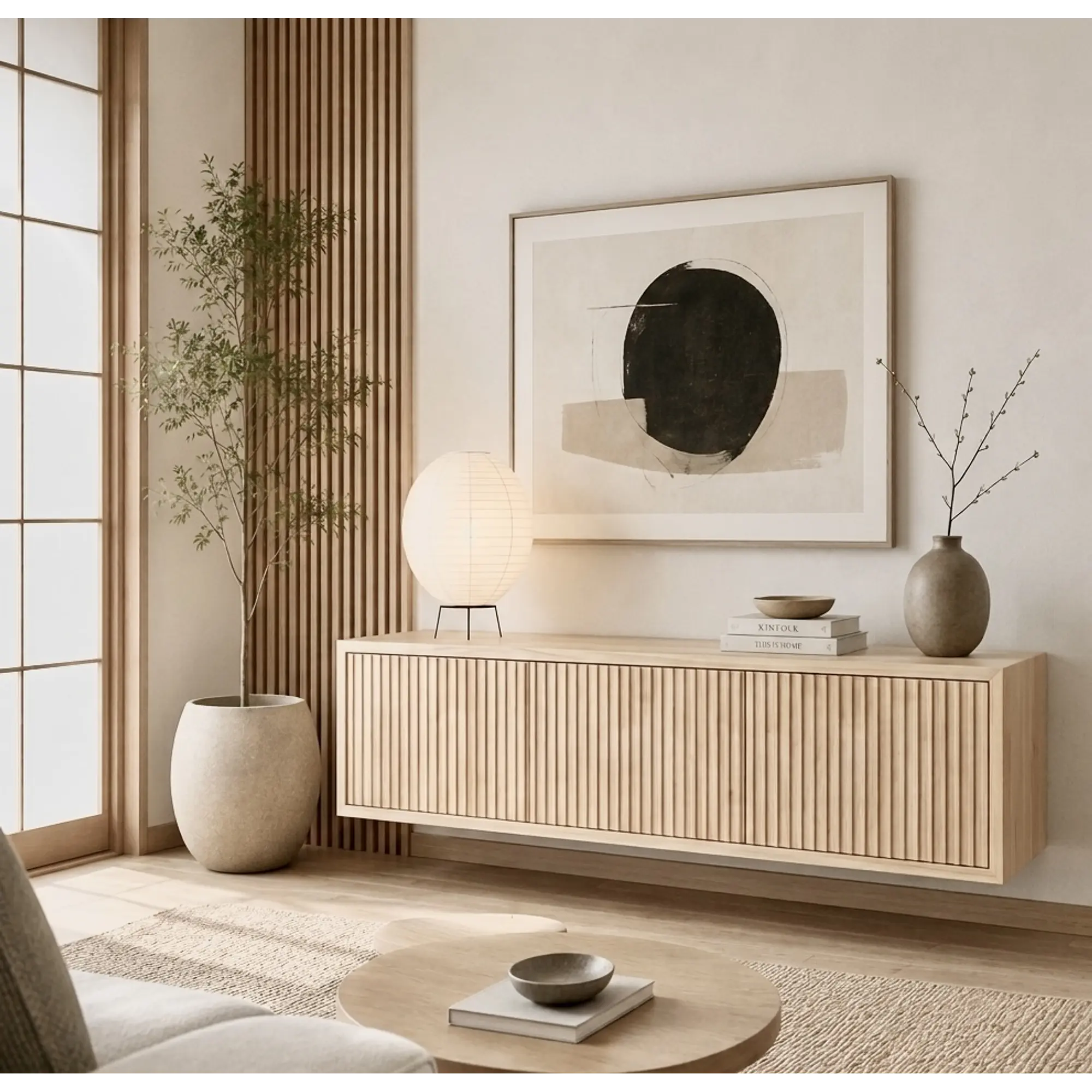 Mueble flotante de madera / Modelo Venecia  3