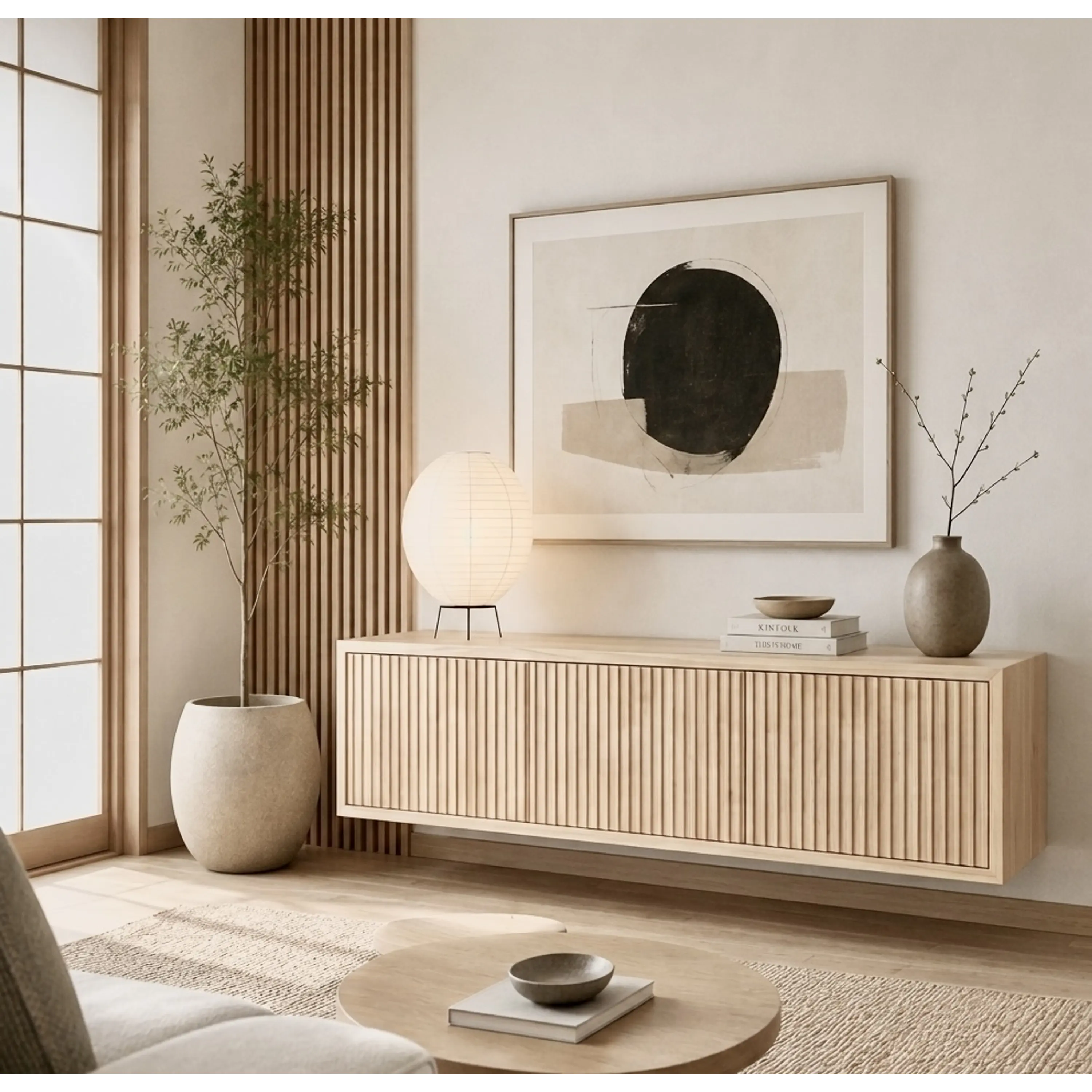 Mueble flotante de madera / Modelo Venecia  3