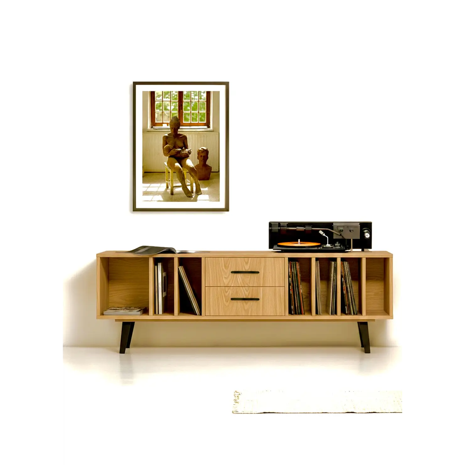 Rack vinilos / Modelo Maximus  2
