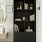 Mueble librero Aura  / Madera blanqueada con puertas de palilaje redondeado  - Miniatura 3