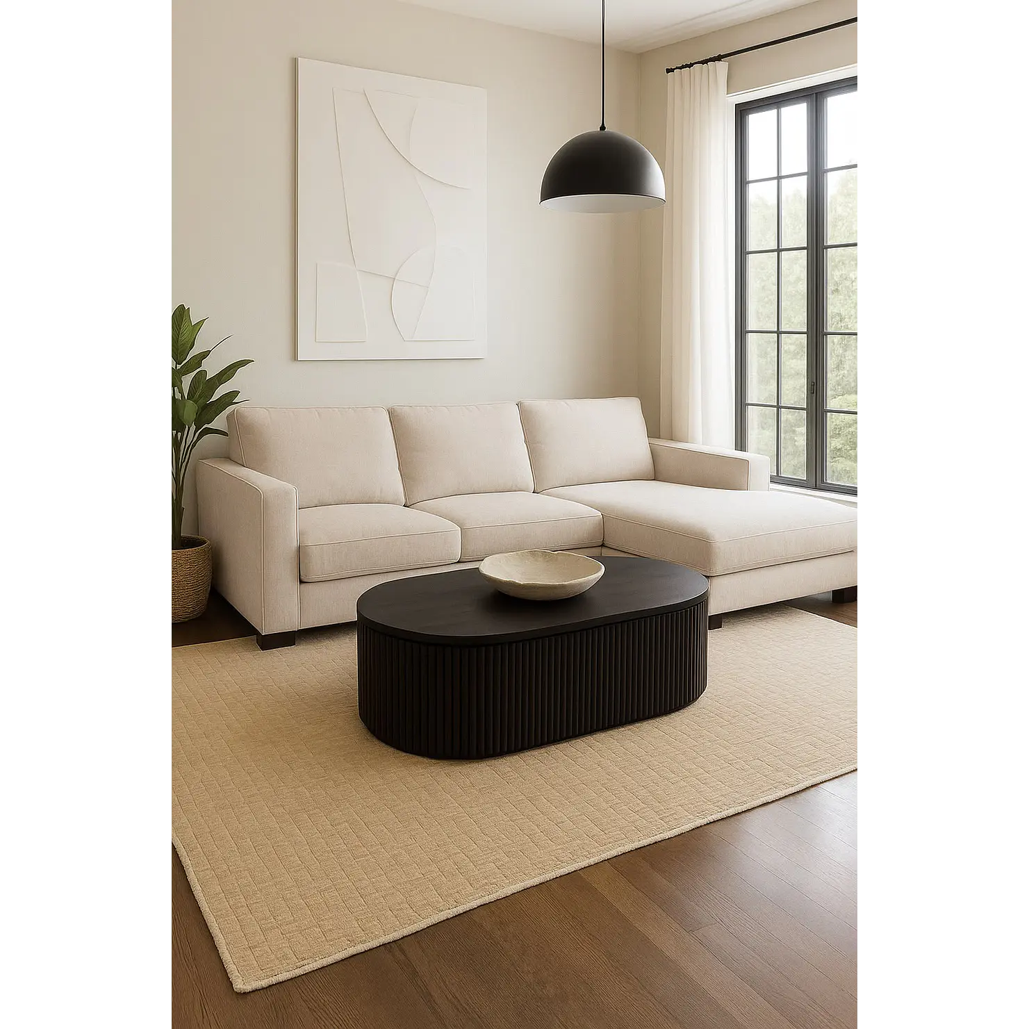 Mesa de centro Cavali ovalada  1