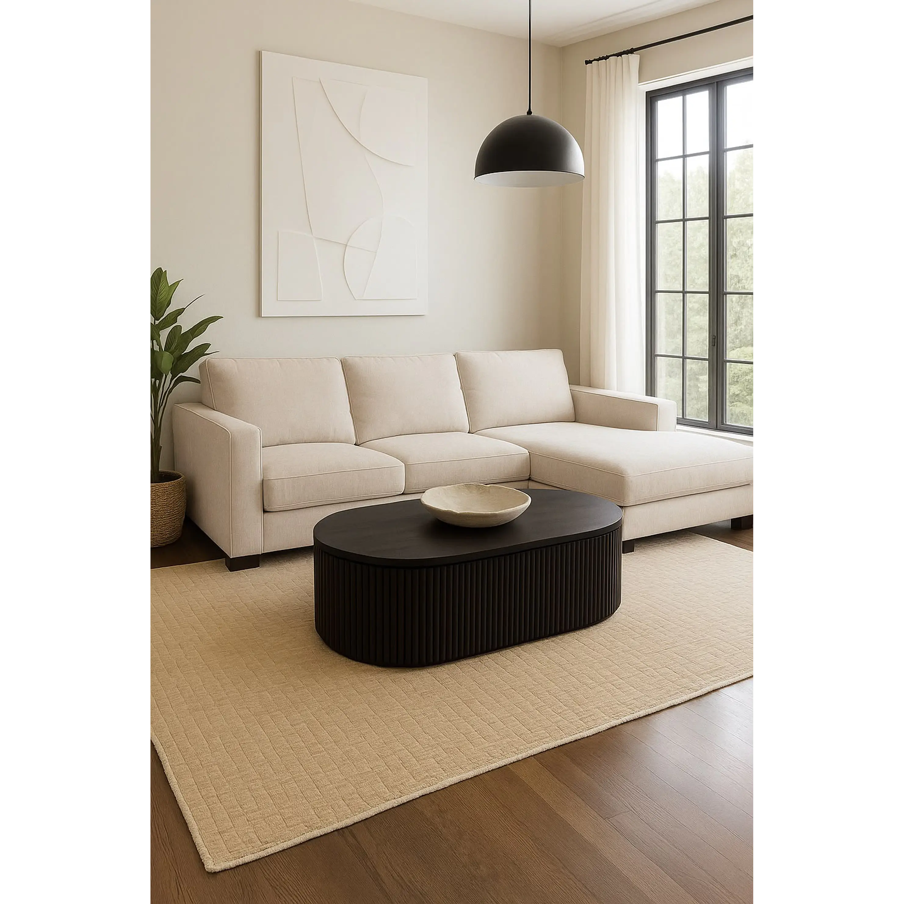 Mesa de centro Cavali ovalada  1
