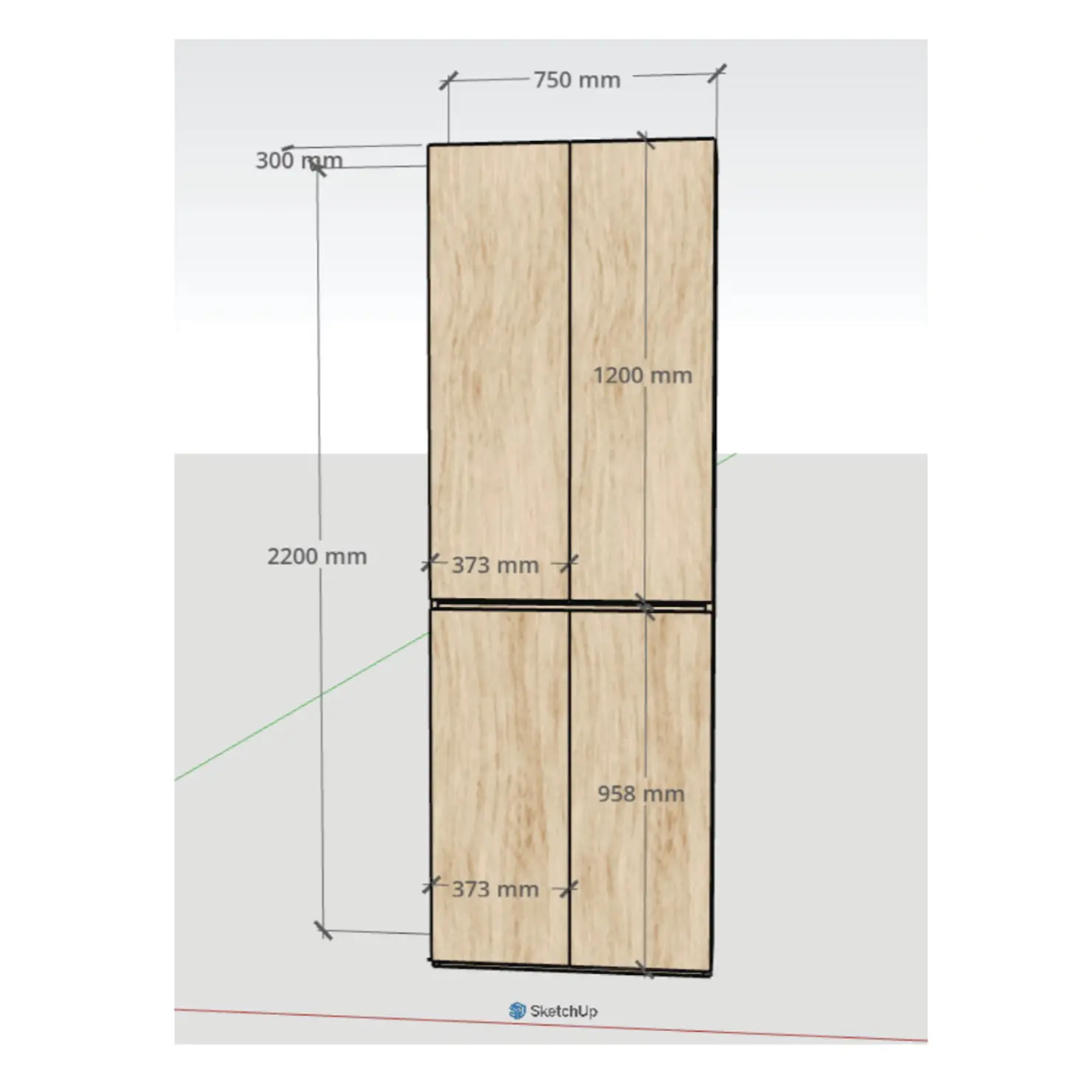 Mueble organizador de entrada  1