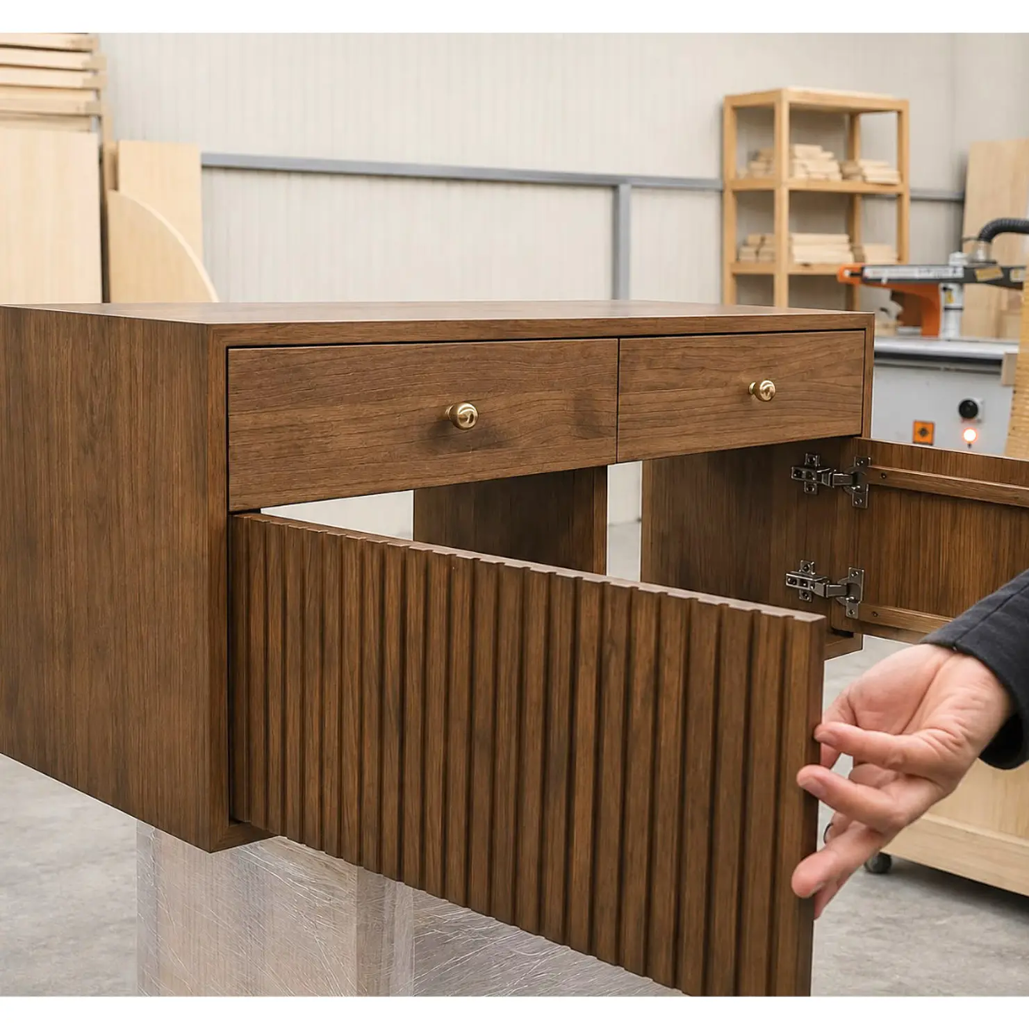 Mueble flotante de madera / Modelo Madison  3