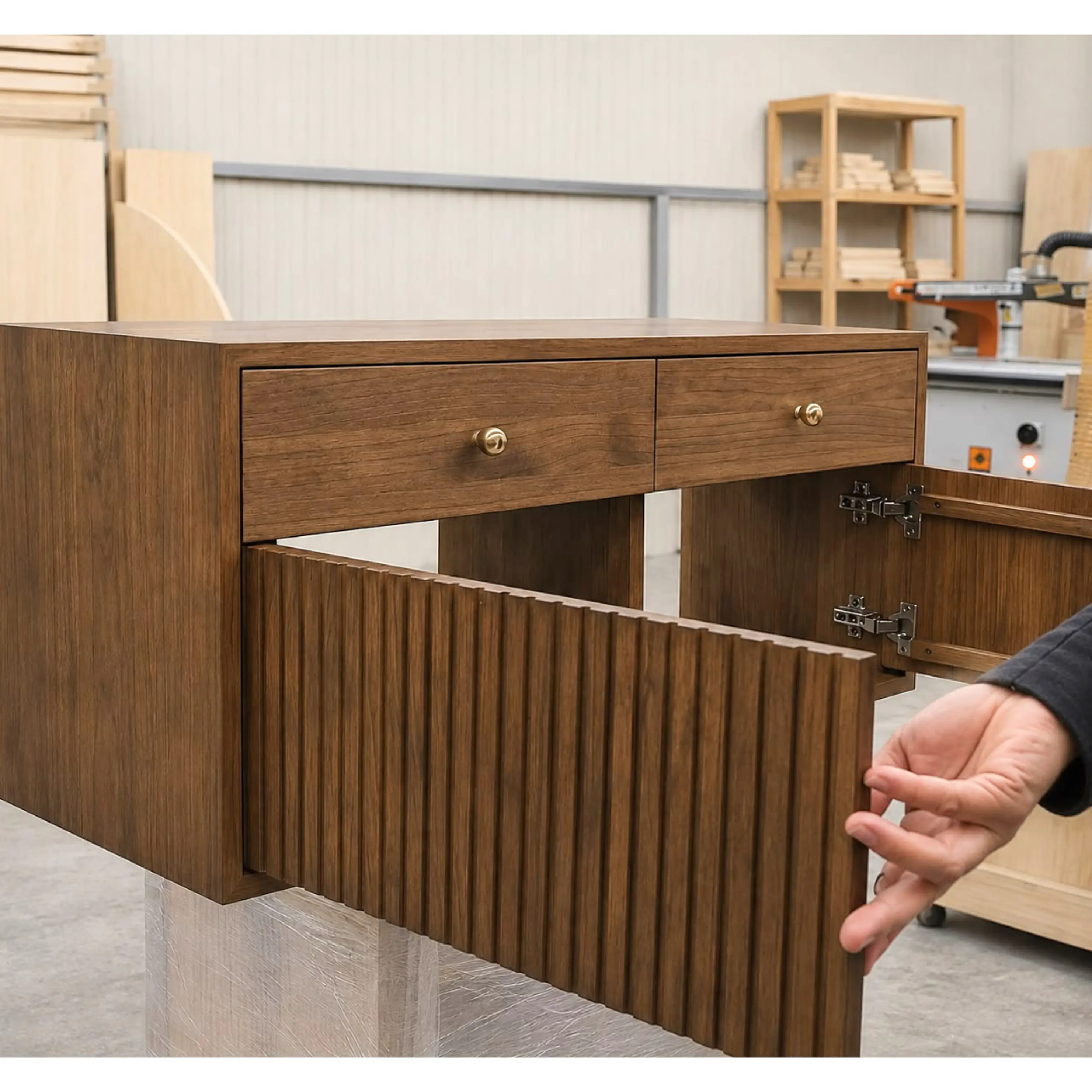 Mueble flotante de madera / Modelo Madison  3