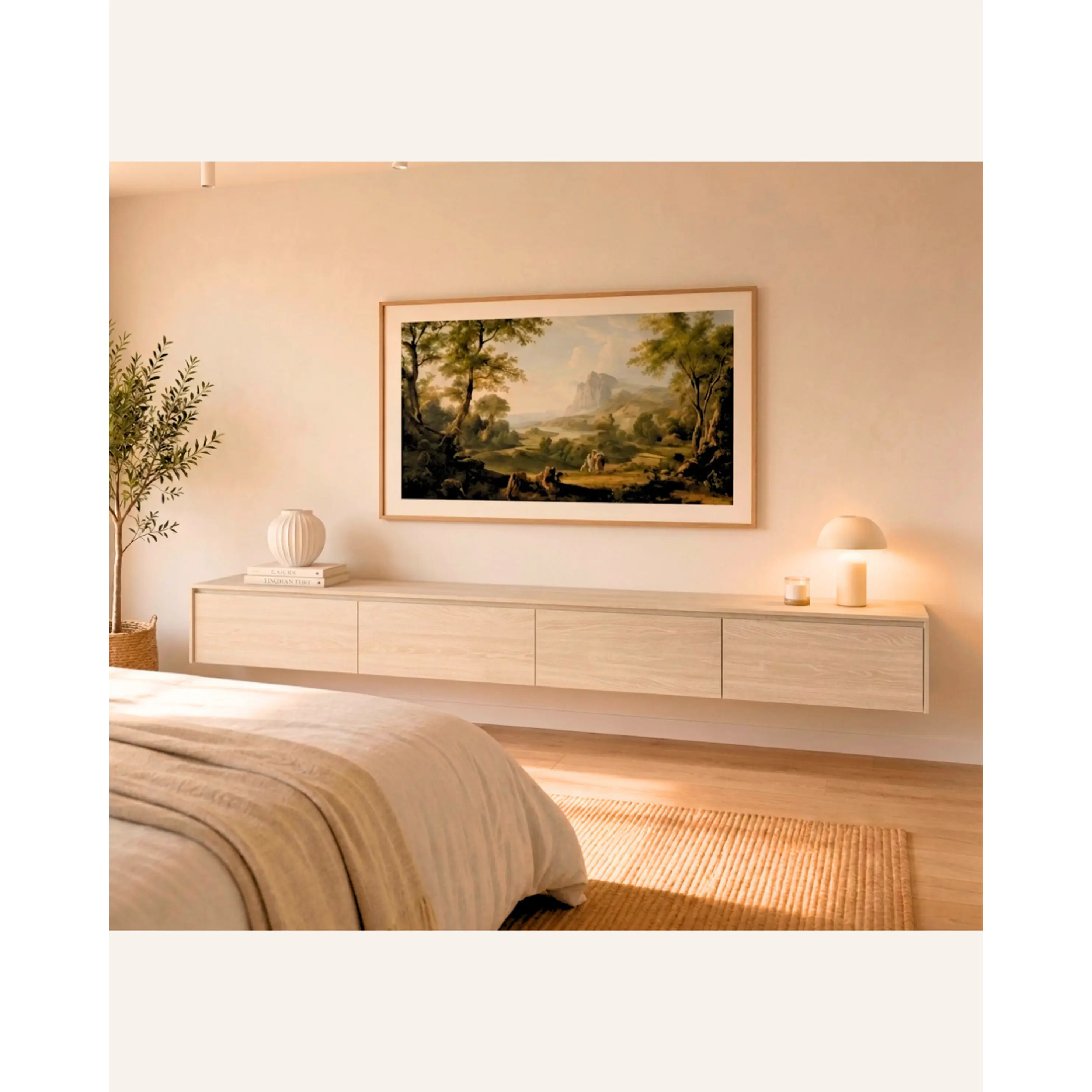 Mueble flotante de madera Londres 2