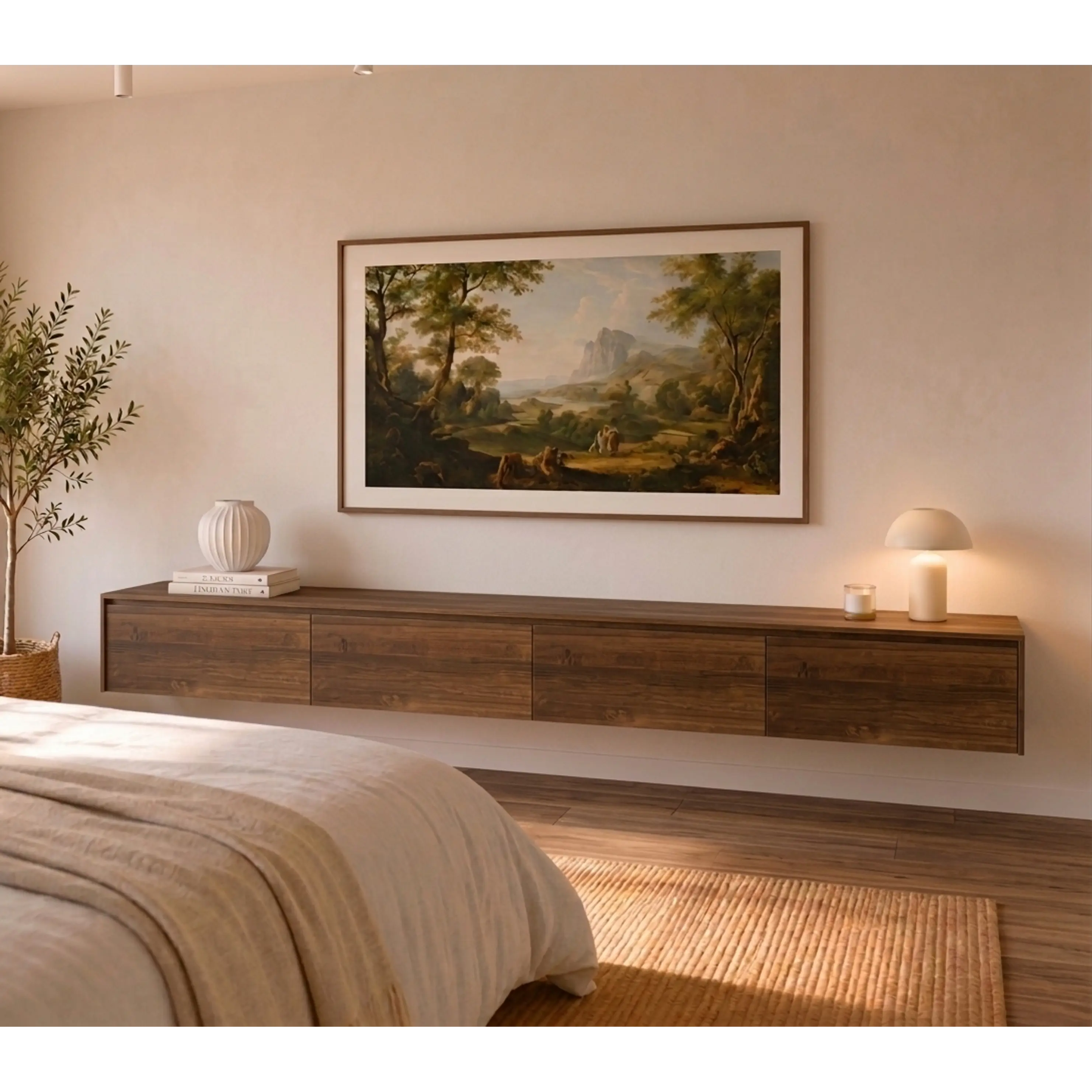 Mueble flotante de madera Londres 4