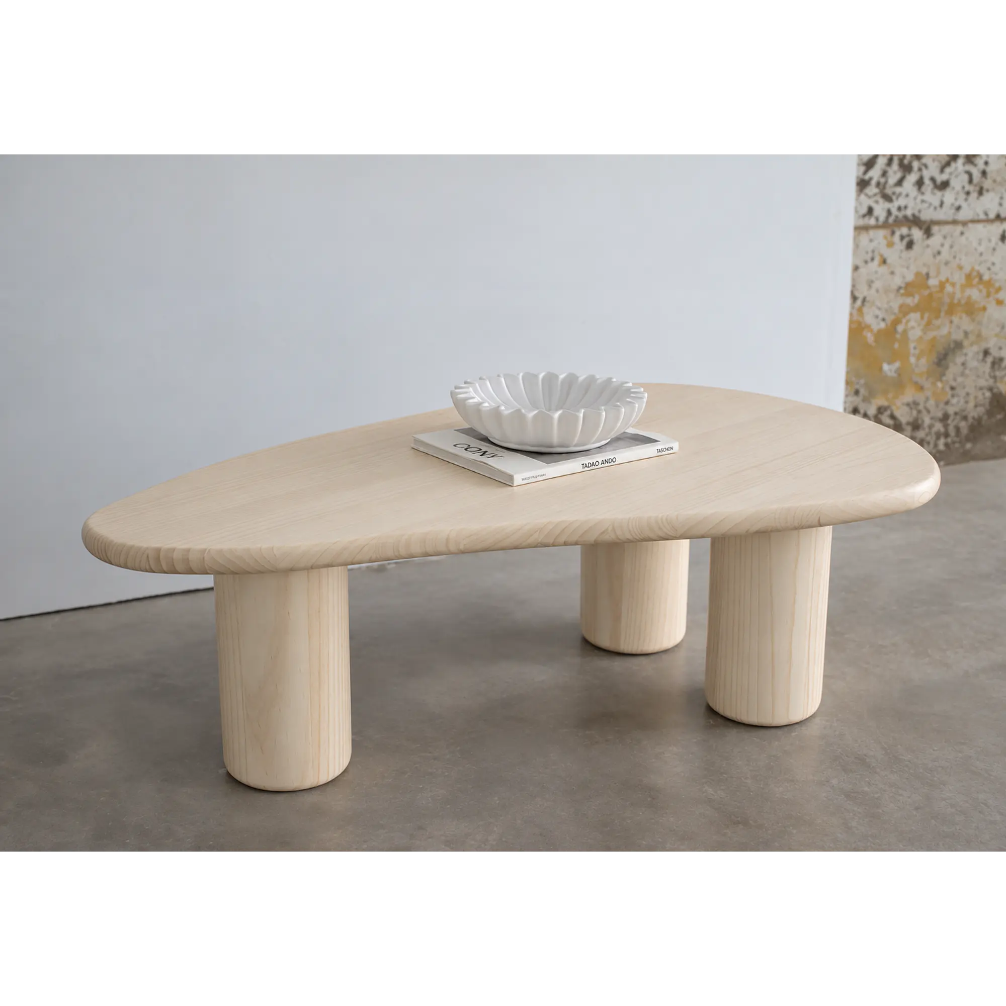 Mesa de centro Kenai Diseño asimétrico (colores)  2