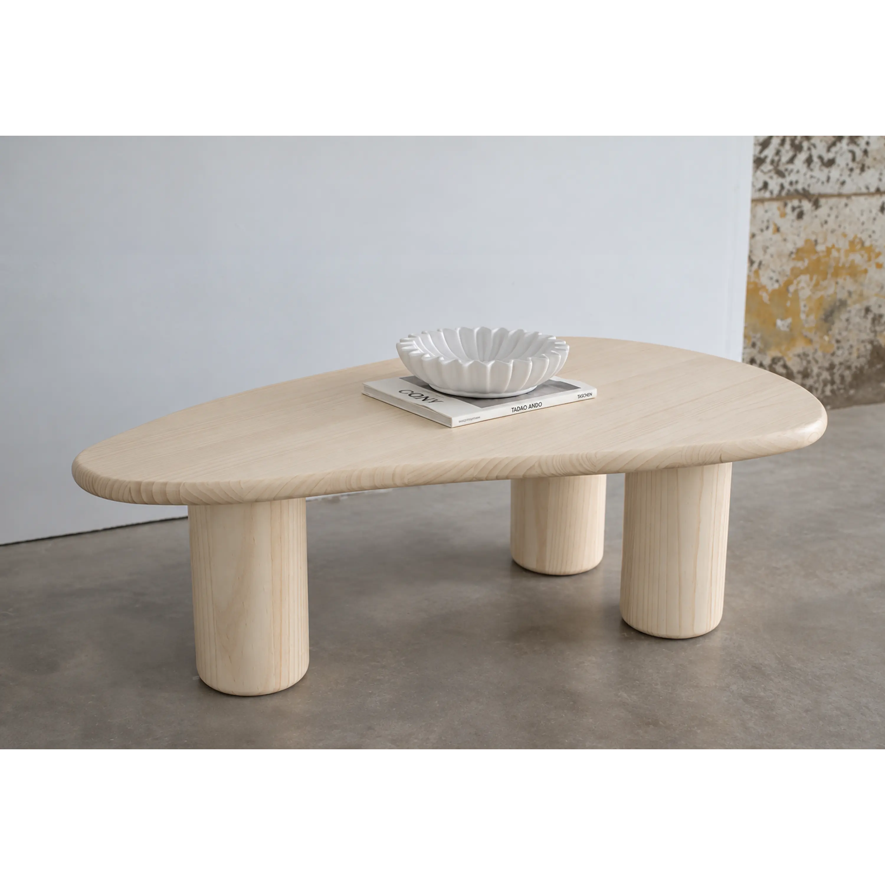 Mesa de centro Kenai Diseño asimétrico (colores)  2