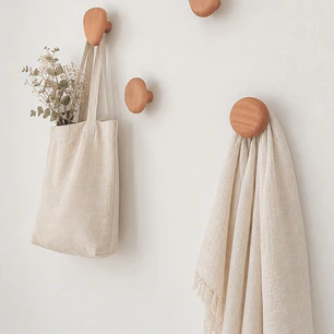 Set 4 percheros Organic 