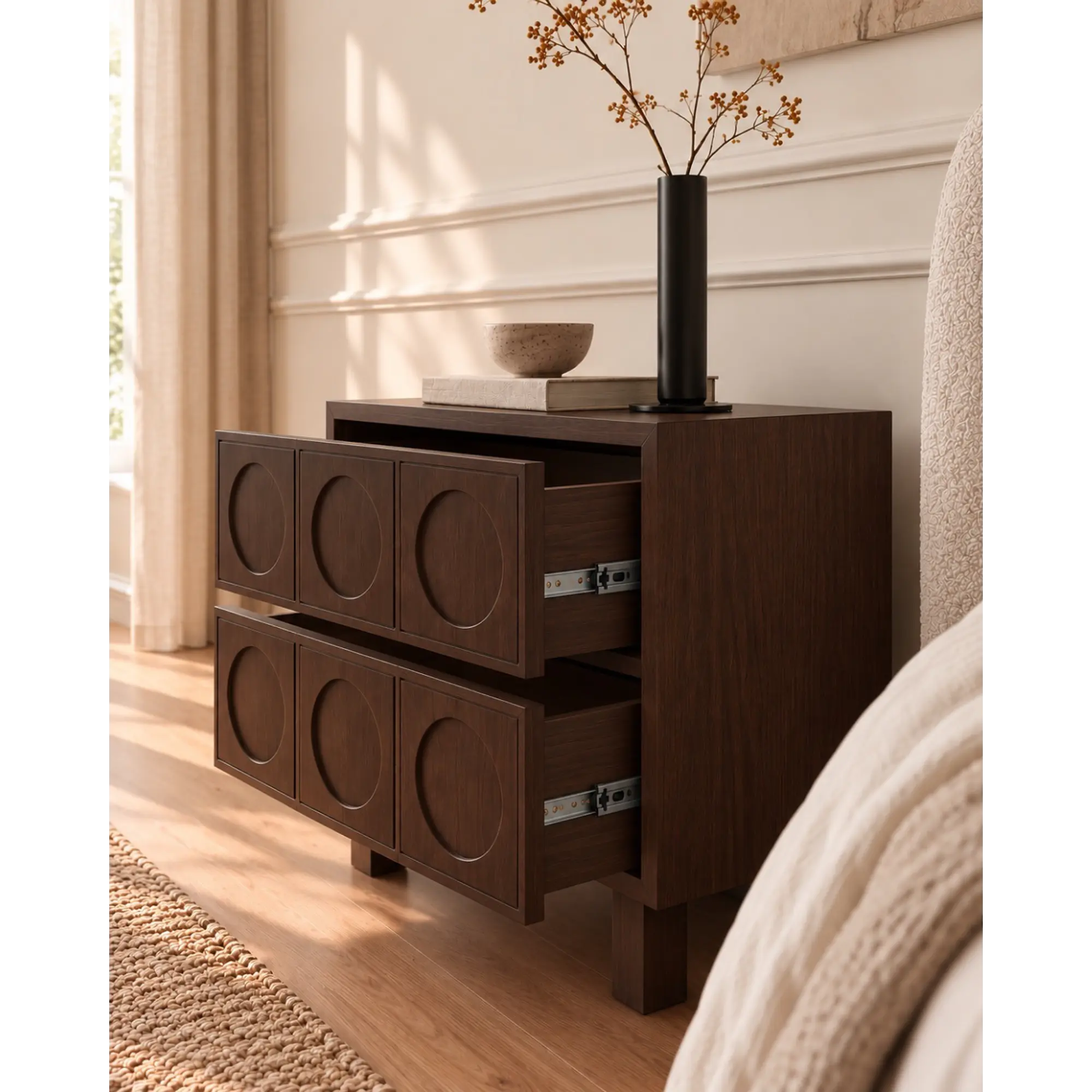 Velador Halo / Madera maciza  2