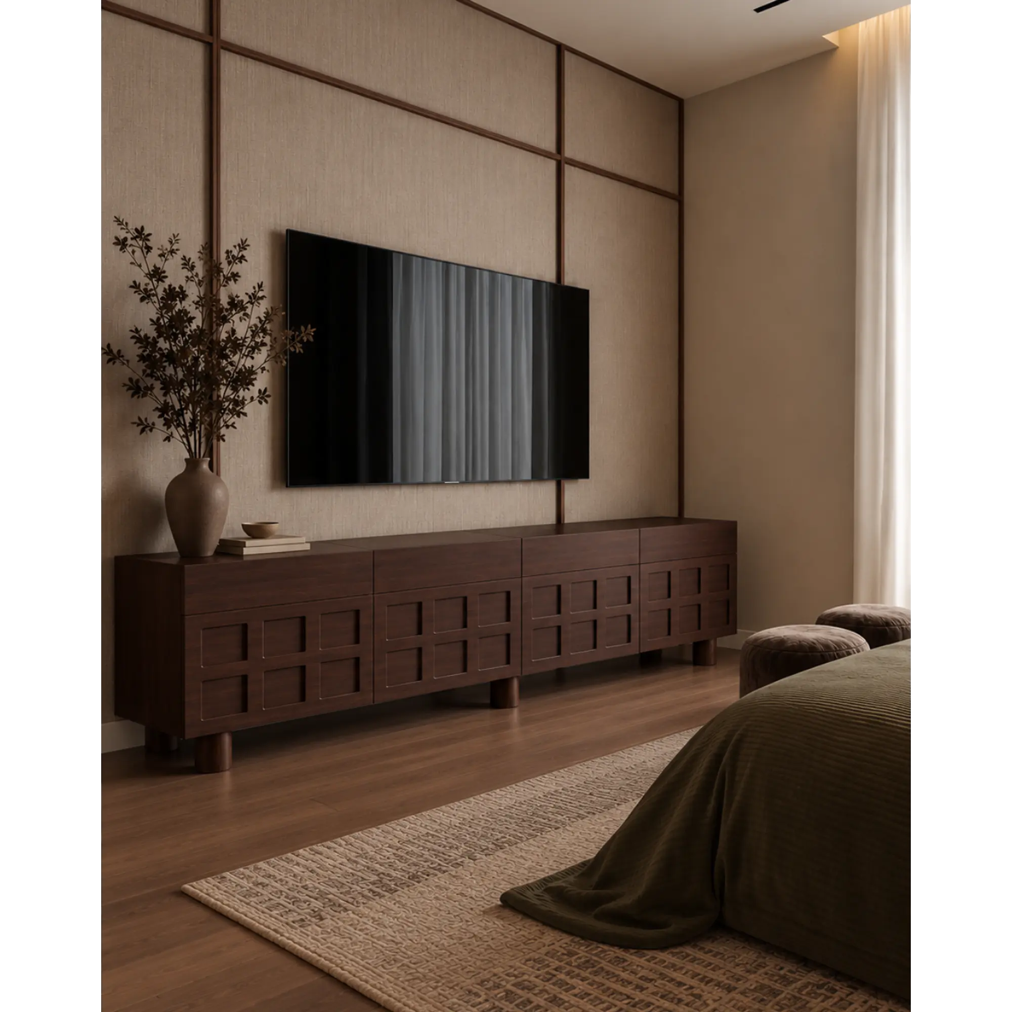 Rack Low / Madera maciza  1