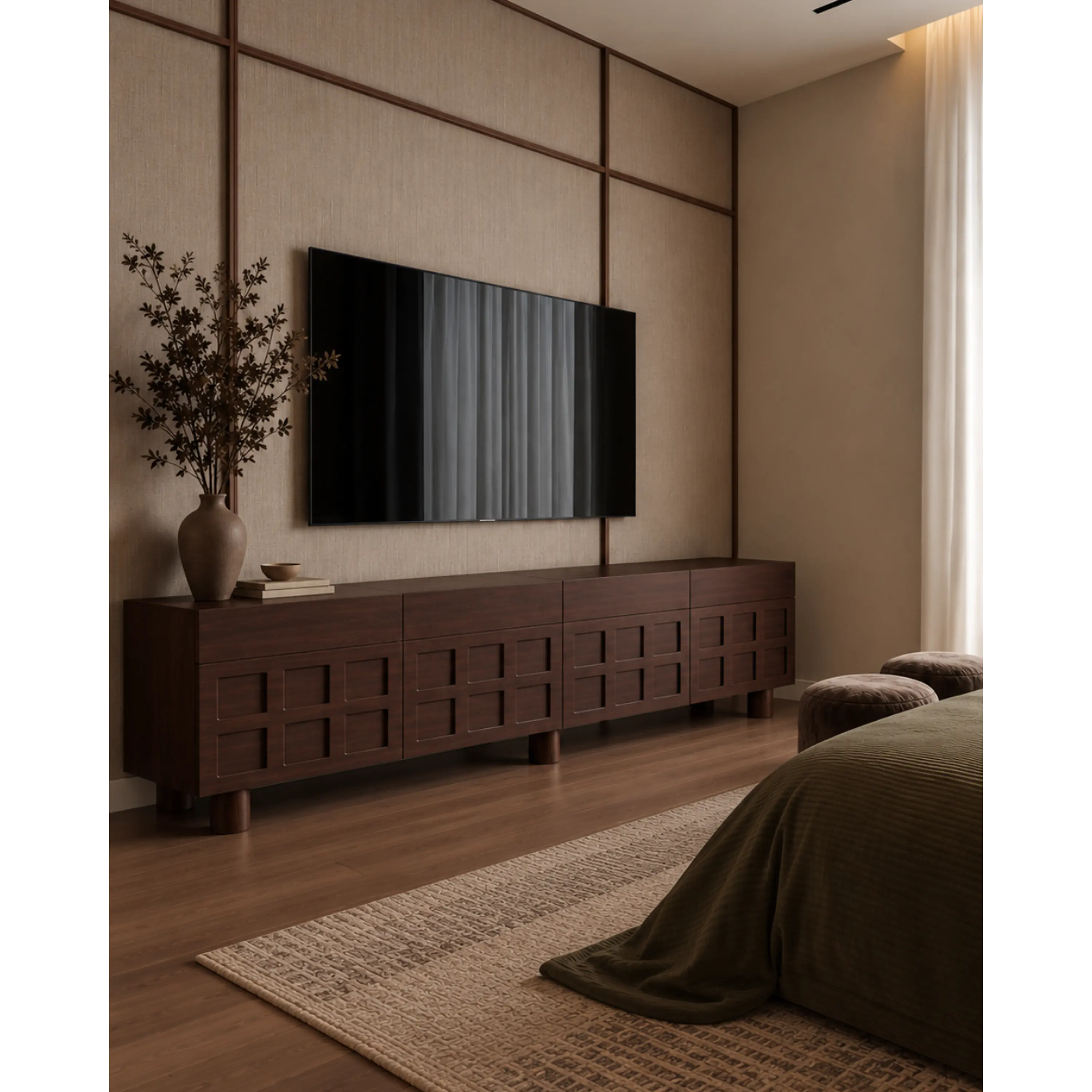Rack Low / Madera maciza  1