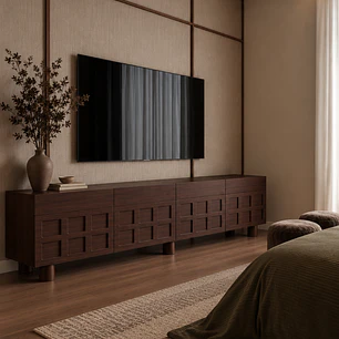 Rack Low / Madera maciza 