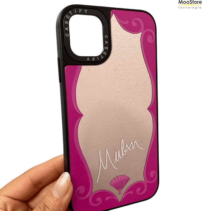 Carcasa diseño con espejo mulan 1