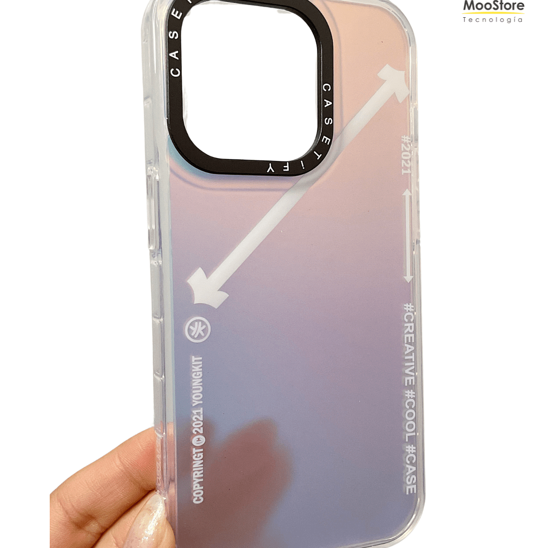 Carcasa diseño iPhone tornasol  1