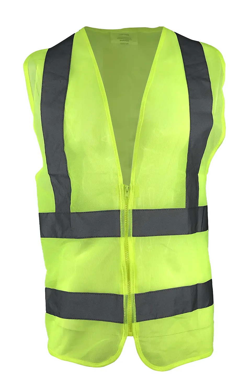 Chaleco Reflectante Amarillo Seguridad - 10 Unidades 1