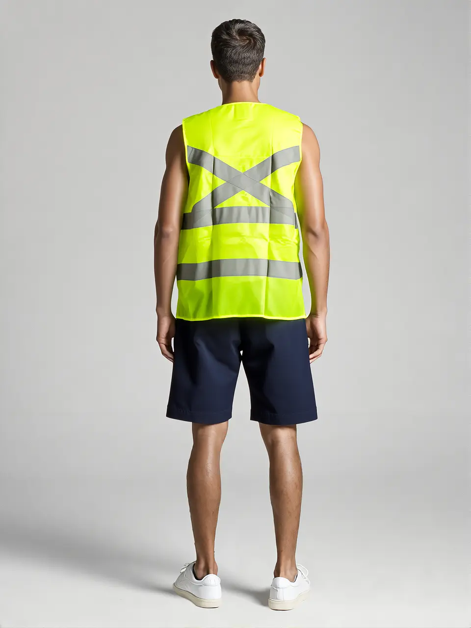 Chaleco Reflectante Amarillo Seguridad - 50 Unidades 3