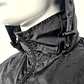 Chaqueta Cortaviento Negro Impermeable Con Gorro Unisex Lightseam - Miniatura 5