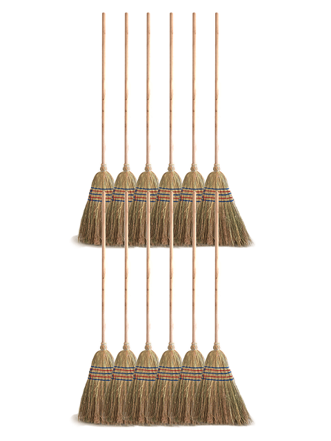 Escoba De Rama 5 Costuras - Pack 12 Unidades