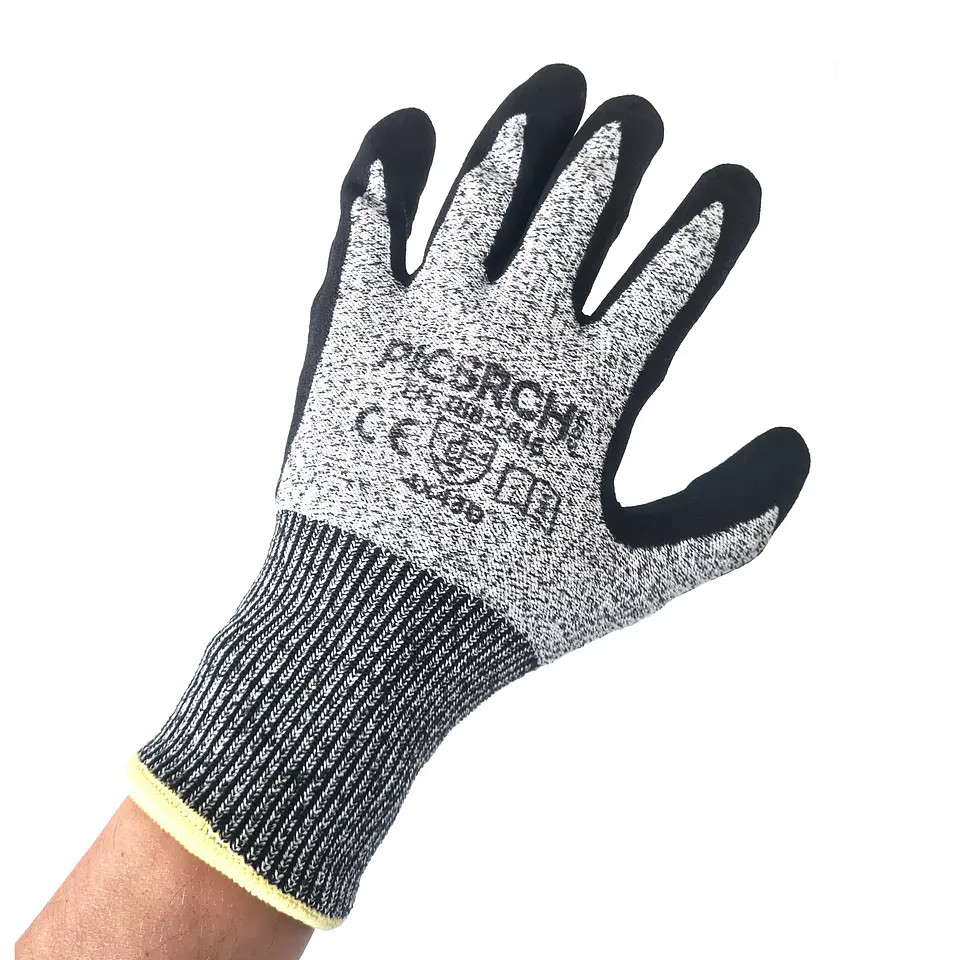 Guante Seguridad Anticorte Nivel 5 Palma Nitrilo 3