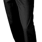 Pantalon De Vestir Negro Hombre Elasticado 220gsm - Miniatura 3