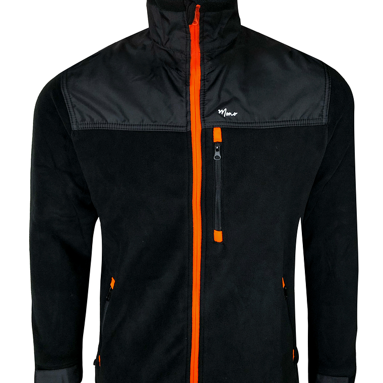 Polar Unisex Negro Mono Micropolar Hombros Oxford 2