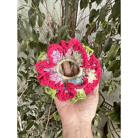 Patrón Scrunchie o Colet Mora Tejidos