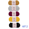 KIT CHAL GORDITO (Incluye 15 madejas de lana Queen)