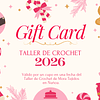 GIFT CARD TALLER DE CROCHET