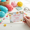 GIFT CARD TALLER DE CROCHET