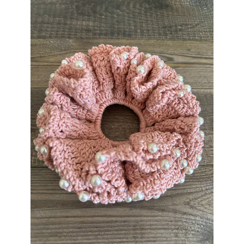 Scrunchies Tejidos a Crochet