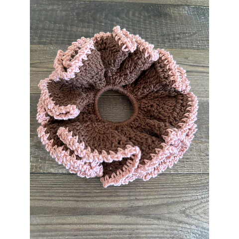 Scrunchies Tejidos a Crochet