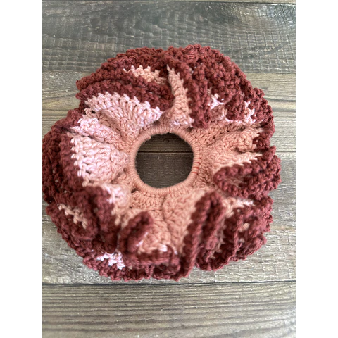 Scrunchies Tejidos a Crochet