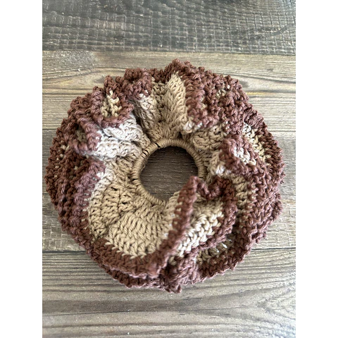 Scrunchies Tejidos a Crochet