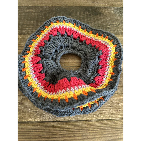 Scrunchies Tejidos a Crochet