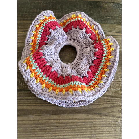 Scrunchies Tejidos a Crochet