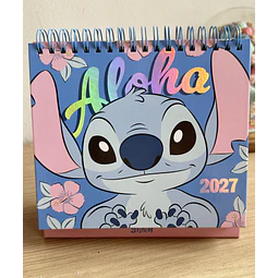 CALENDARIO ESCRITORIO STITCH 2027