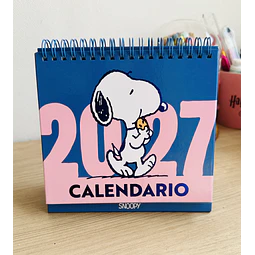 CALENDARIO ESCRITORIO SNOOPY 2027