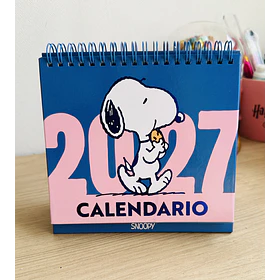 CALENDARIO ESCRITORIO SNOOPY 2027