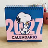 CALENDARIO ESCRITORIO SNOOPY 2027
